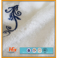 Bordado de la mejor calidad 21S Snow White Cotton Barh Towel